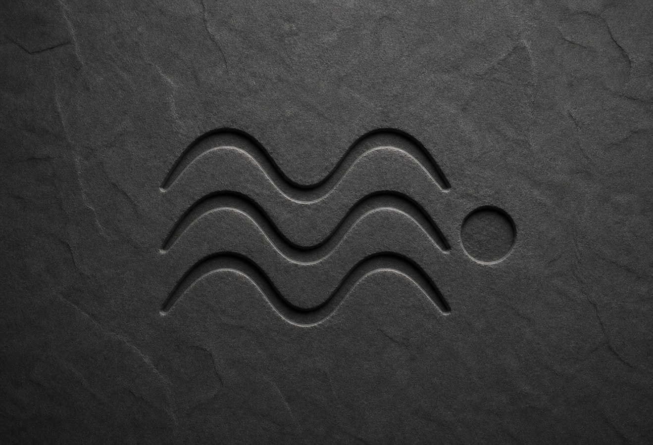 The symbol of the Limit carved into stone